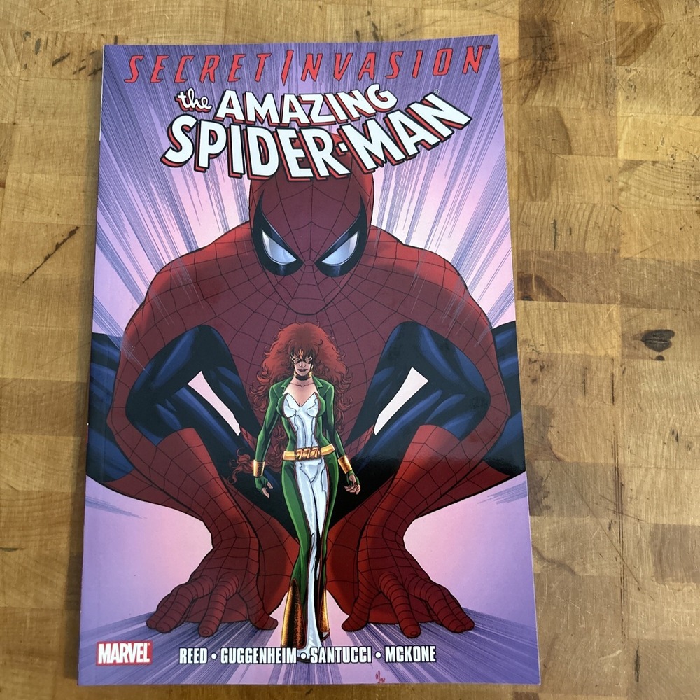 Secret Invasion‎ The Amazing Spider-Man Marvel Graphic Novel TPB New 2009